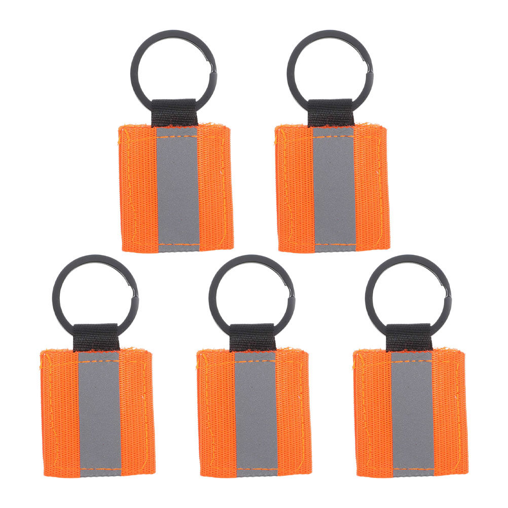 Running Visibility Gear - 5 Buah Gantungan Kunci Reflektif, Dua