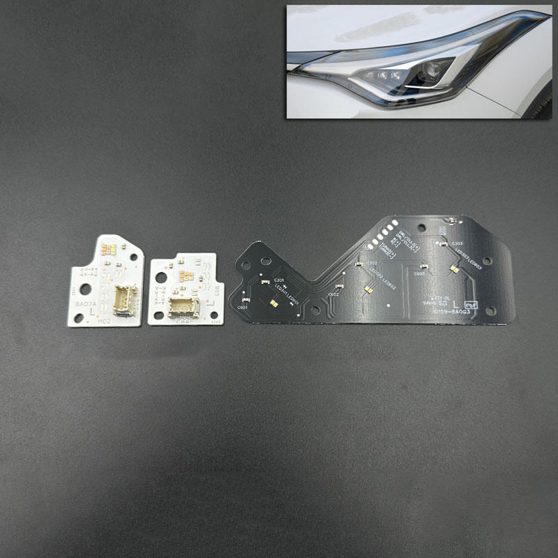 Running Headlamp - Untuk Toyota CHR 2021–2023, Lampu Siang,