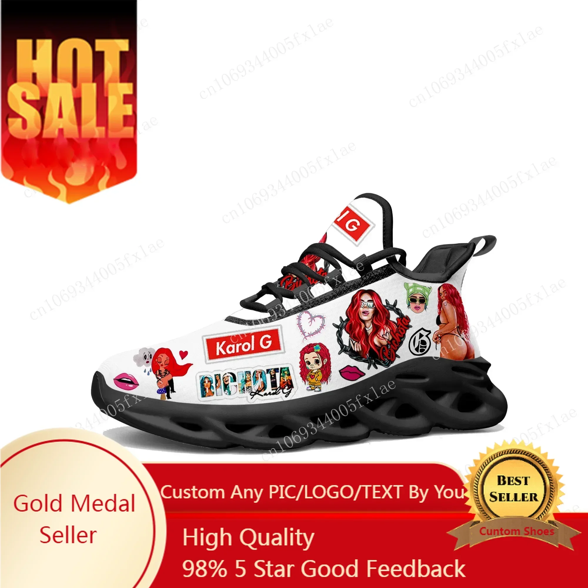 Running Shoes Men - Karol G Bichota Sepatu Flat Pria