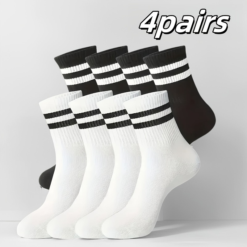 Sports Socks - 4 Pasang Kaus Kaki Olahraga Luar
