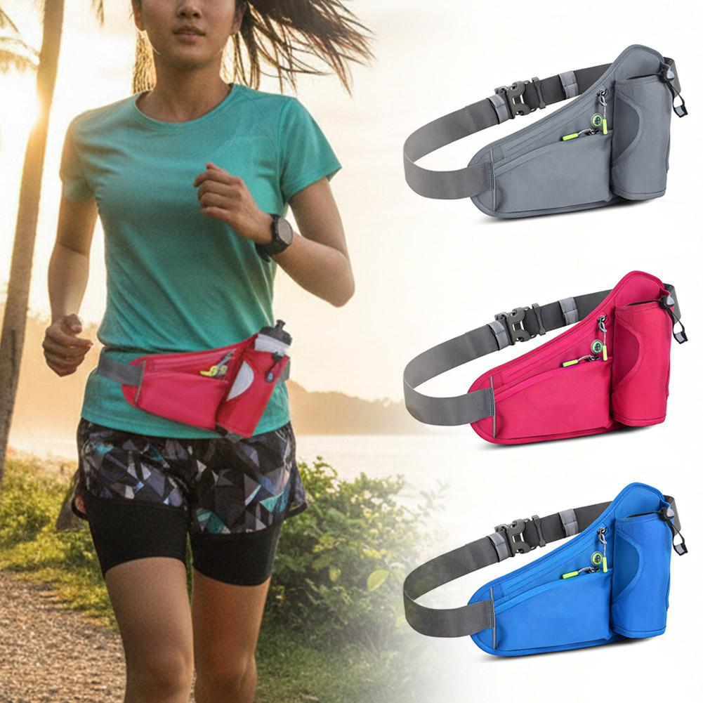 Running Belt - Tas Pinggang dengan Tempat Botol Minum,