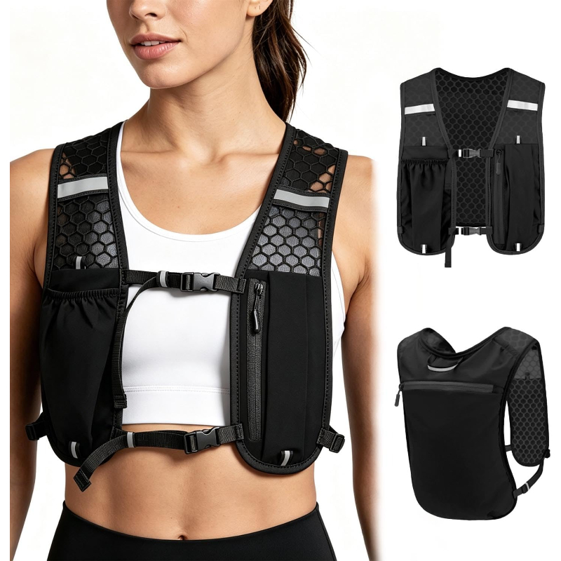 Hydration Vest - WOOJACK Rompi Lari Hidrasi Ringan Tas