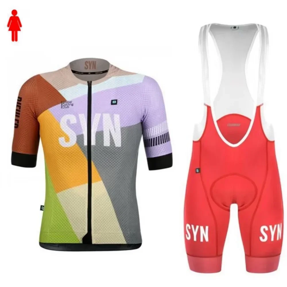 Race Bib - Pakaian Bersepeda Lengan Pendek SYN Tim