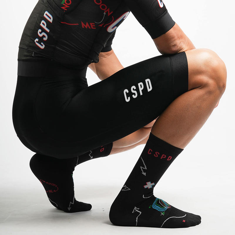 Race Bib - CSPD celana pendek bersepeda pria, CSPD