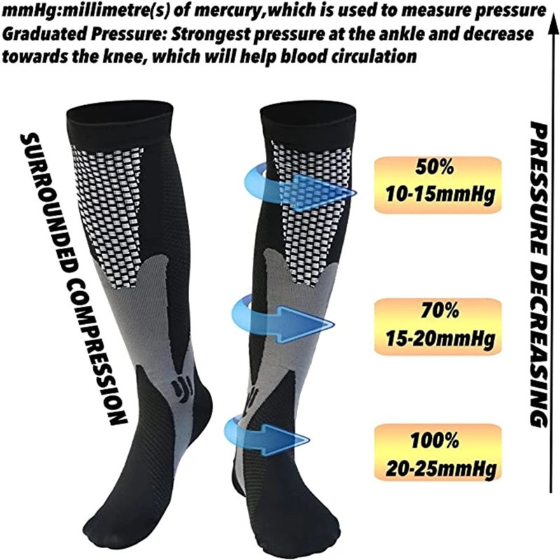 3 Pasang/Paket Kaus Kaki Kompr - Sports Socks ulasan dan harga