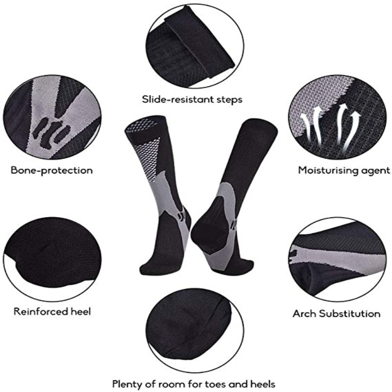3 Pasang/Paket Kaus Kaki Kompr - Sports Socks ulasan dan harga