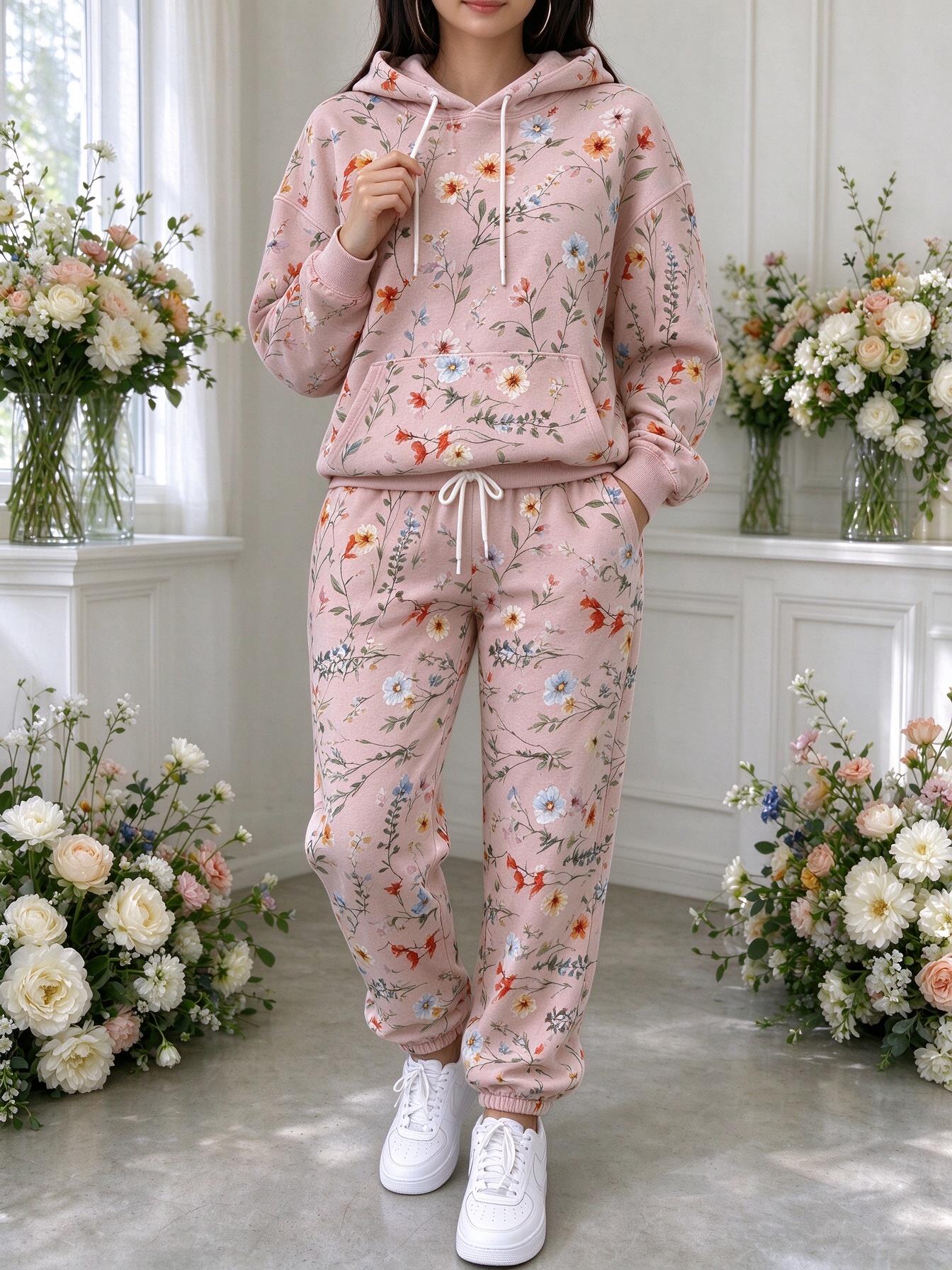 Setelan Olahraga Bertudung Mot - Joggers Pants ulasan dan harga