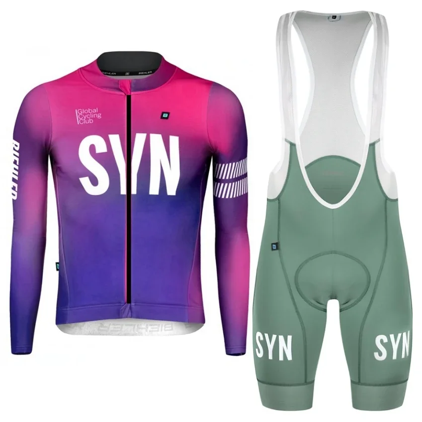 SYN-Pakaian Bersepeda Pria Len - Race Bib ulasan dan harga