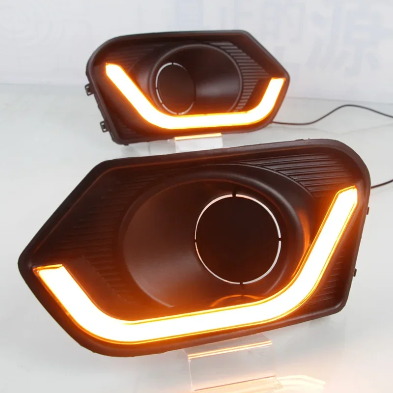 LED Mobil DRL 12V Lampu Siang  - Running Headlamp ulasan dan harga