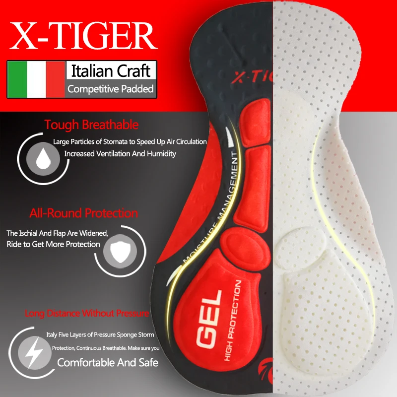 X-tiger celana bersepeda pria, - Race Bib ulasan dan harga