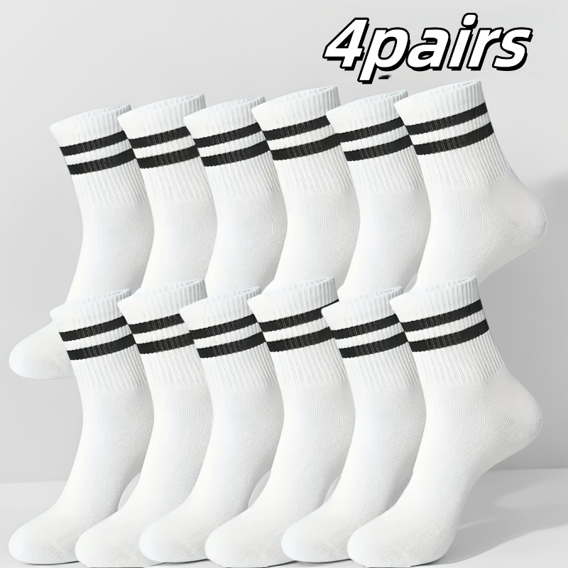 4 Pasang Kaus Kaki Olahraga Lu - Sports Socks ulasan dan harga