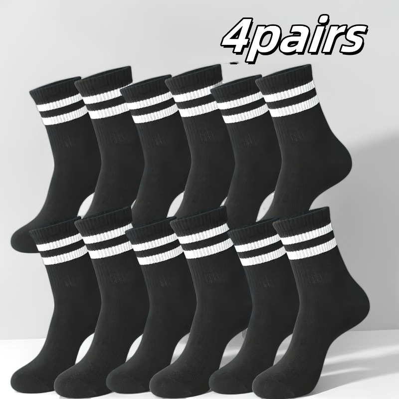4 Pasang Kaus Kaki Olahraga Lu - Sports Socks ulasan dan harga