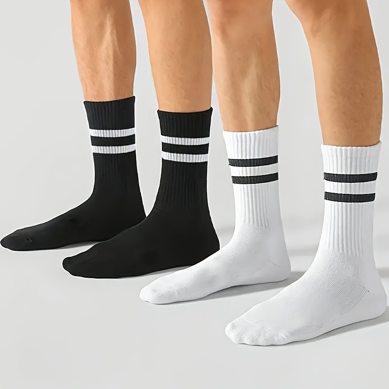 4 Pasang Kaus Kaki Olahraga Lu - Sports Socks ulasan dan harga