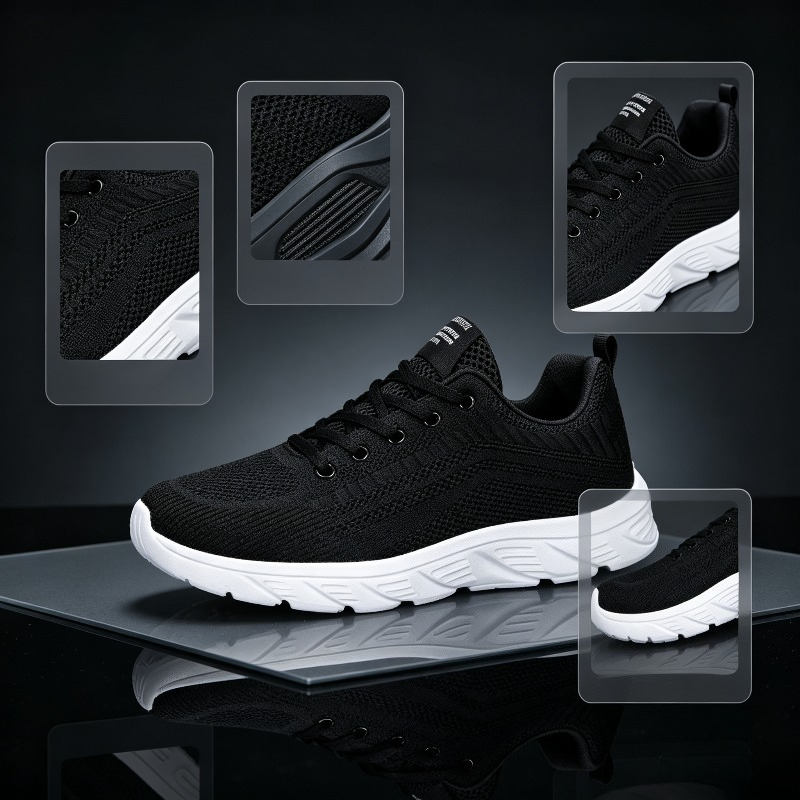 Sepatu kets rajut pria yang ny - Running Shoes Men ulasan dan harga